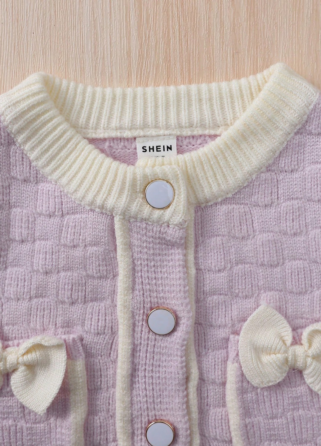Ліловий демісезонний костюм (кофта, спідниця) спідничний SHEIN