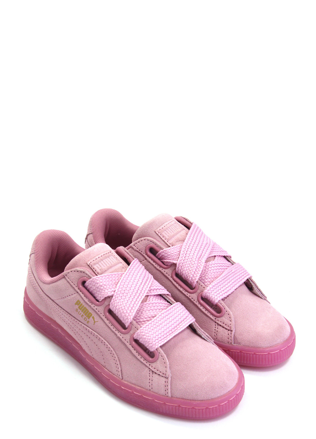 Рожеві кеди жіночі suede heart reset Puma