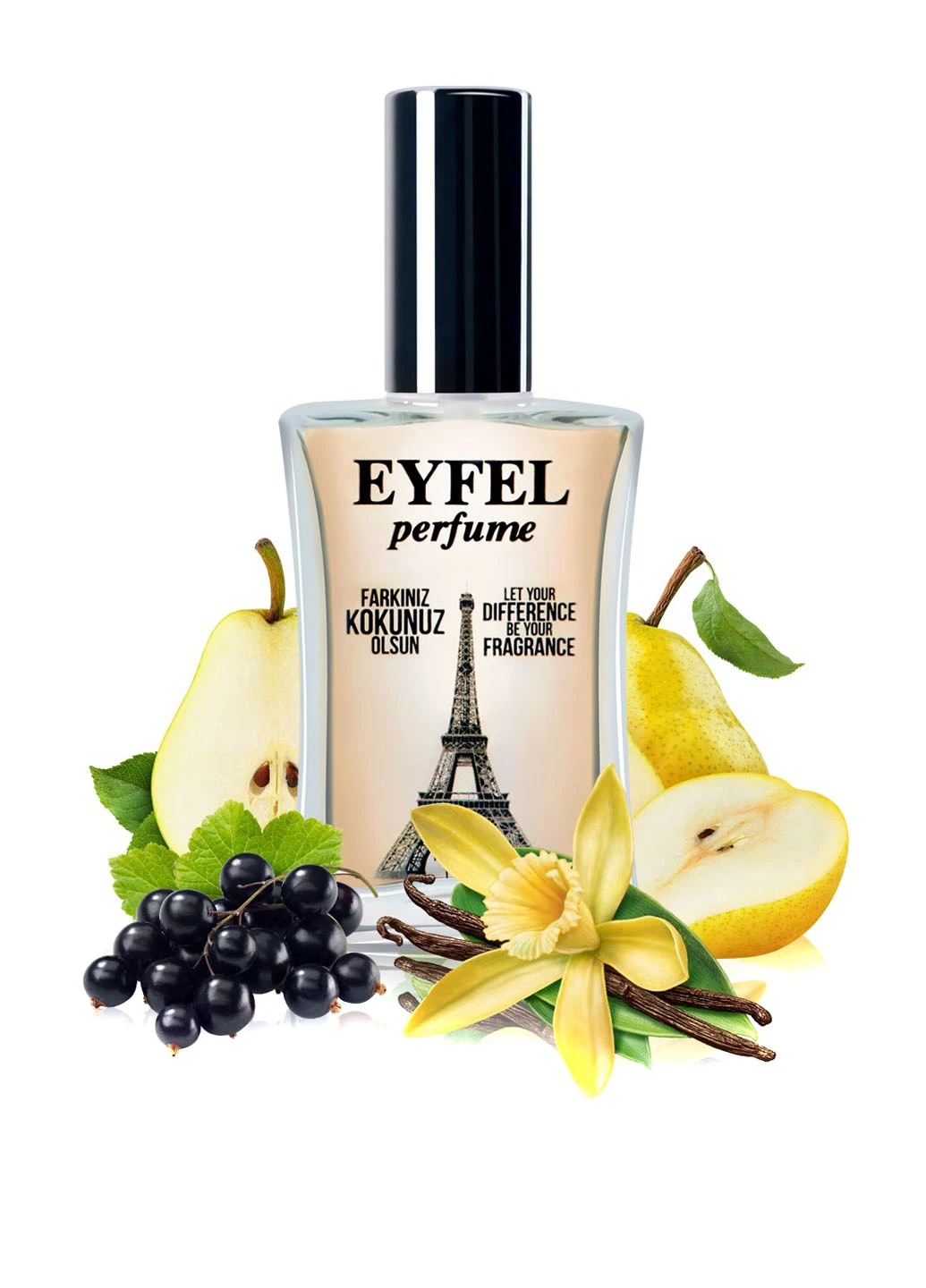 Парфюмированная вода Yves Saint Laurent Black Opium, 50 мл Eyfel Perfume (17529226)