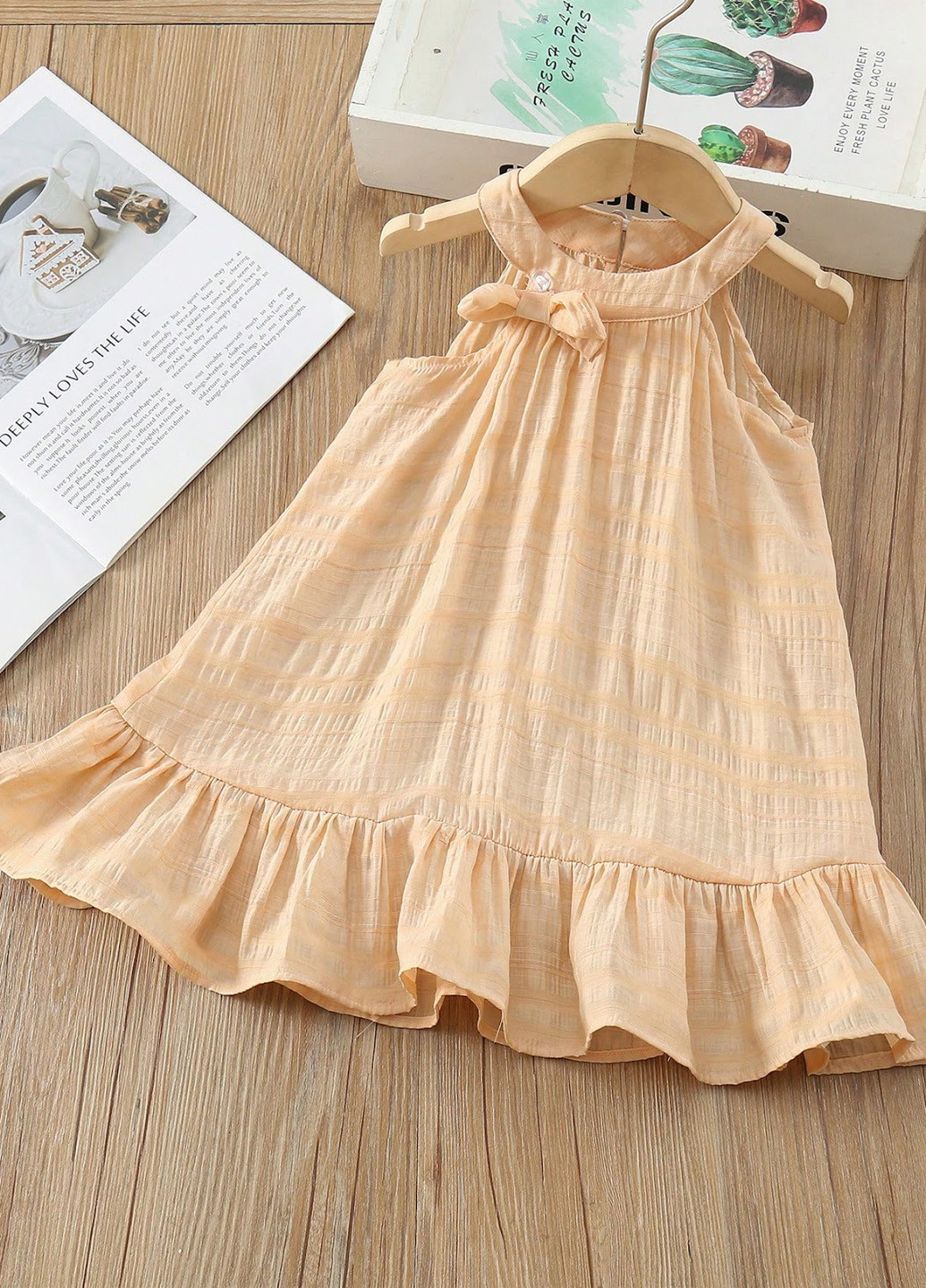 Світло-бежева сукня SHEIN (324986237)