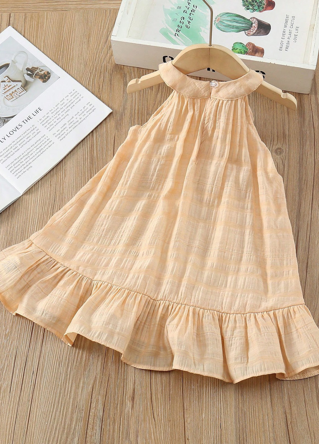 Світло-бежева сукня SHEIN (324986237)