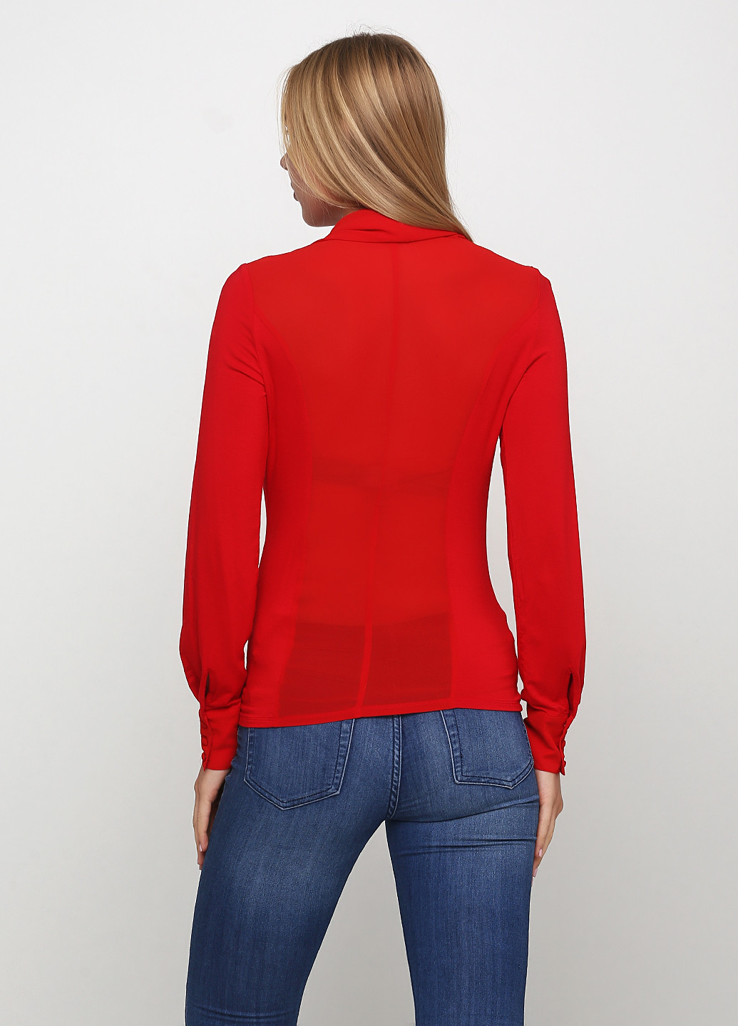 Красная демисезонная блуза Guess by Marciano