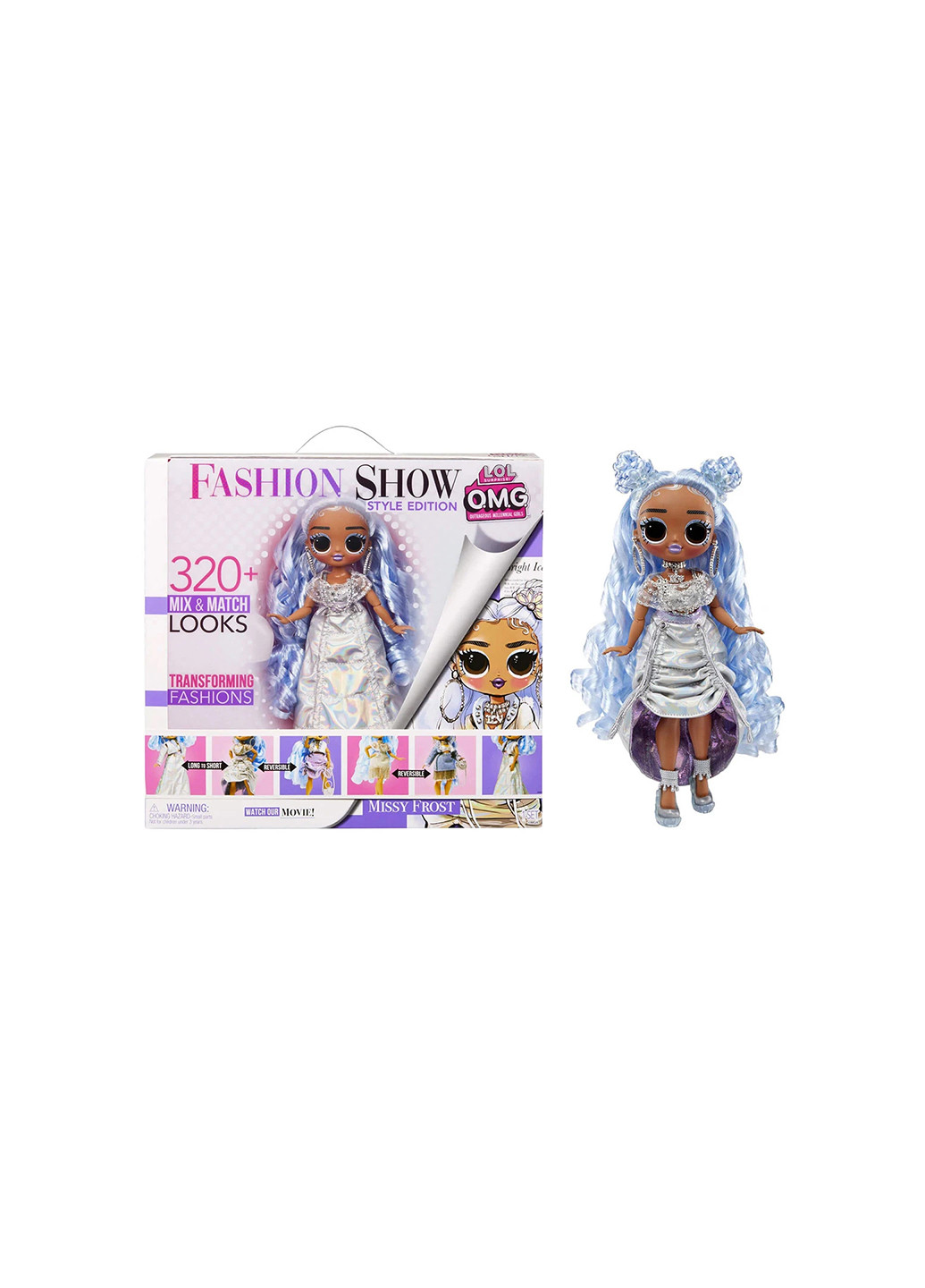 Ігровий набір з лялькою серії "O.M.G. Fashion Show" – СТИЛЬНА МІСІ ФРОСТ L.O.L. Surprise! 584315 (255292884)