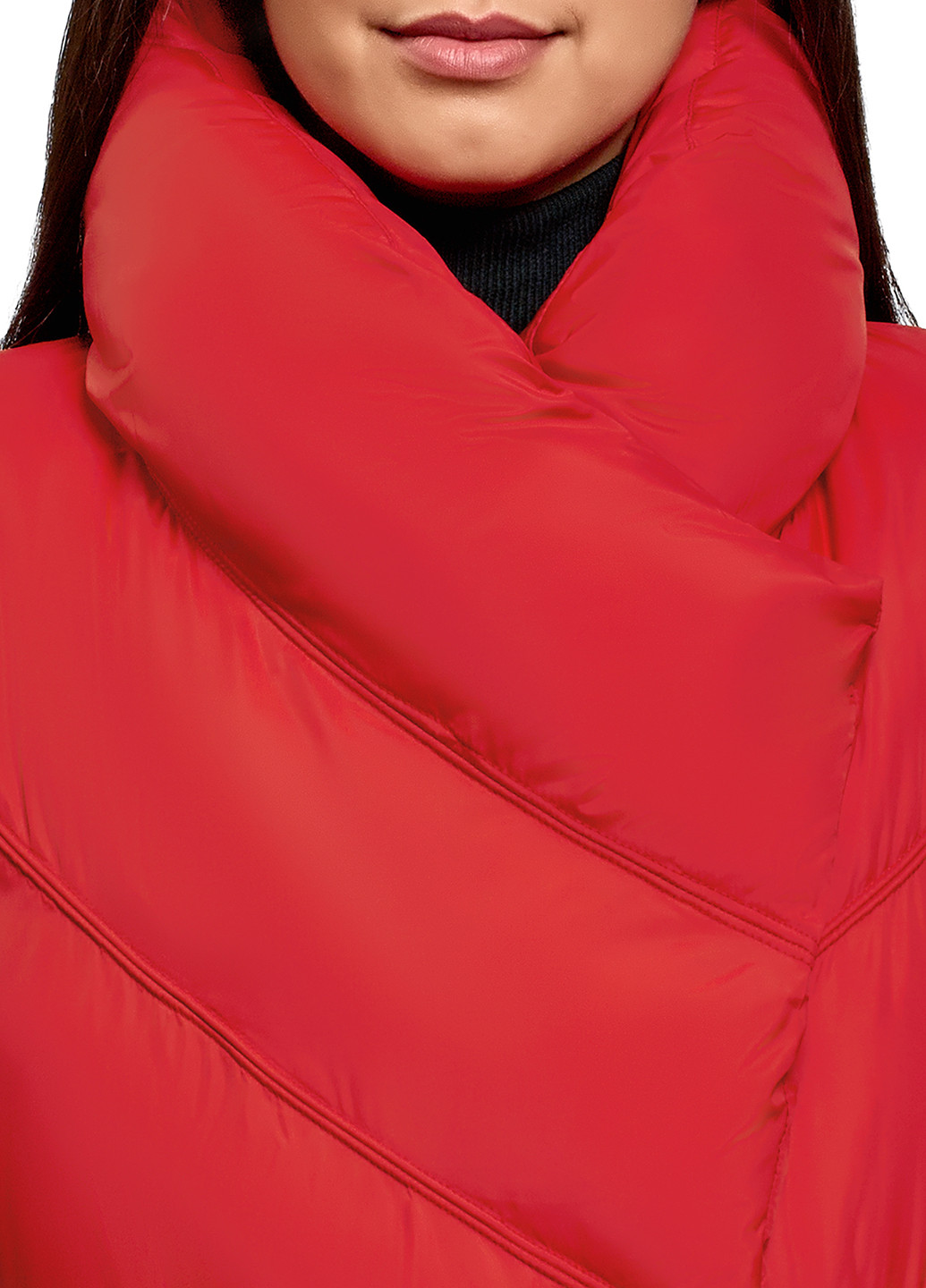 Красная демисезонная куртка Oodji