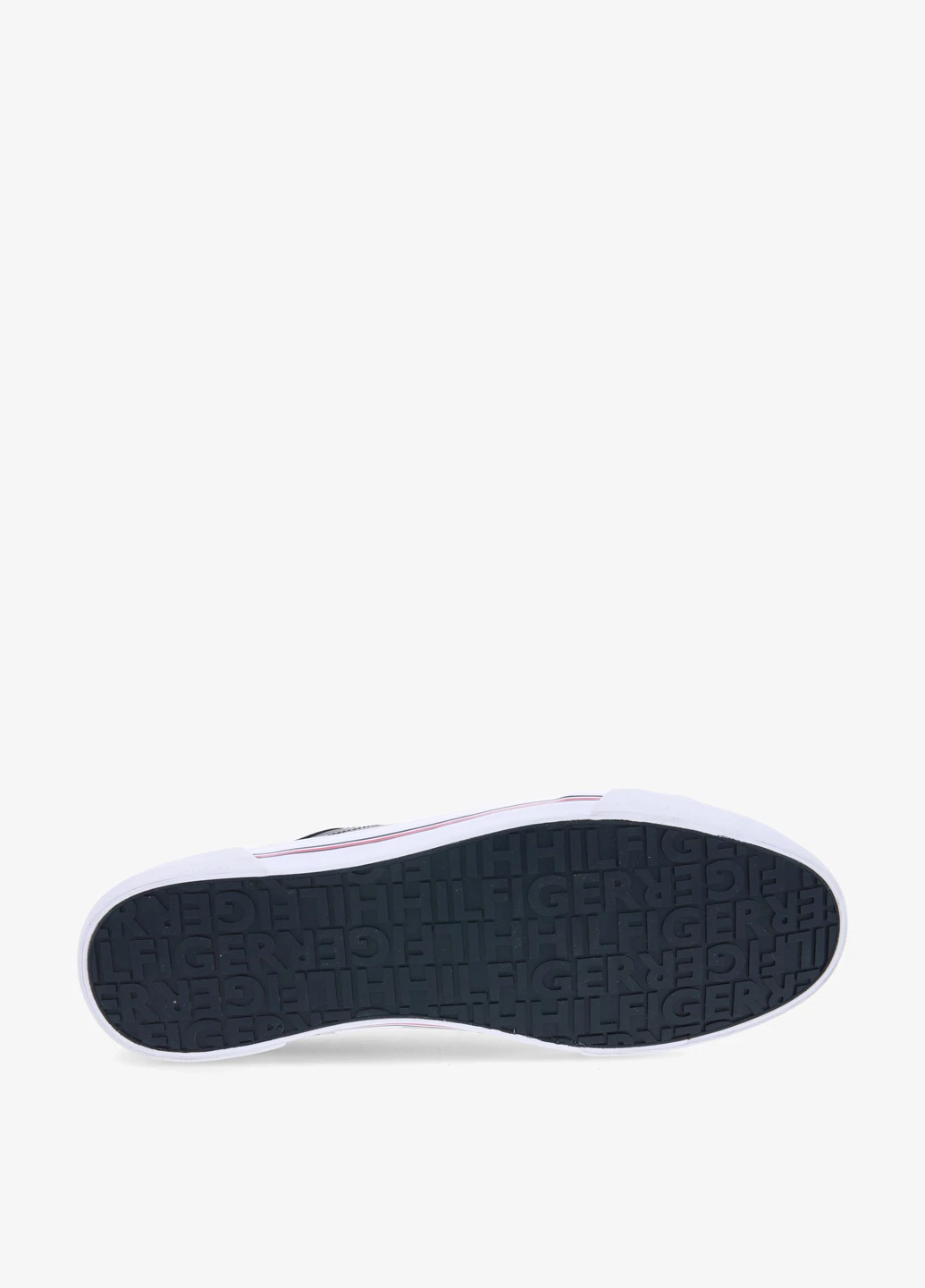 Чорні кеди Tommy Hilfiger CORE CORPORATE VULC LEATHER