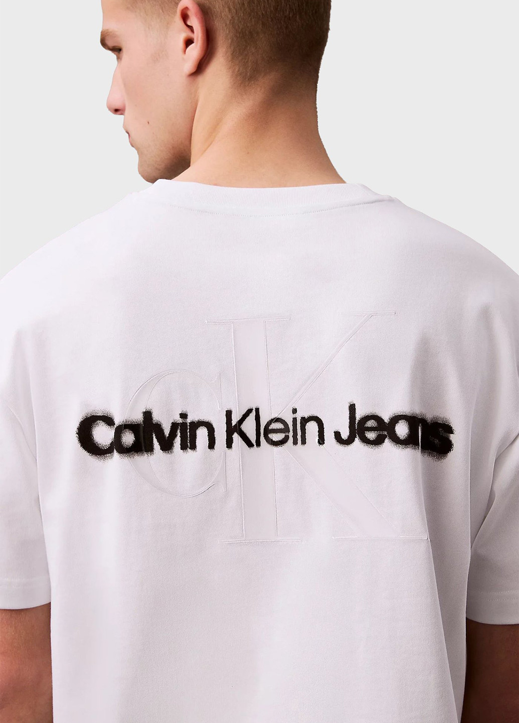 Біла футболка Calvin Klein Jeans