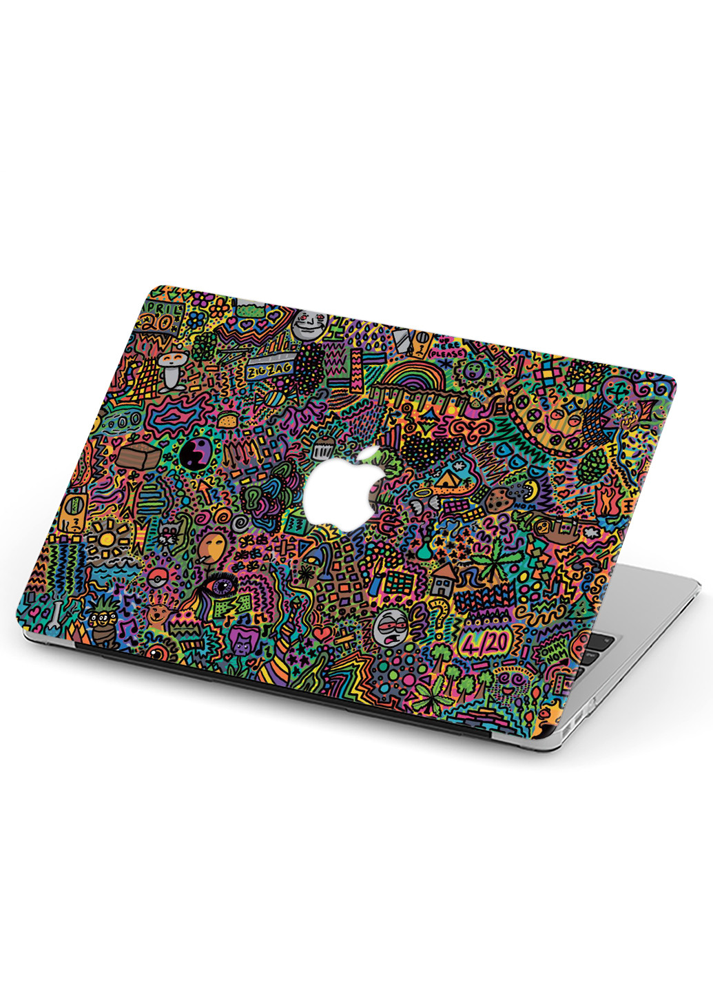 Чехол пластиковый для Apple MacBook Pro 13 A1278 Абстракция Психоделик (Abstraction Psychedelic) (6347-2708) MobiPrint (219125969)