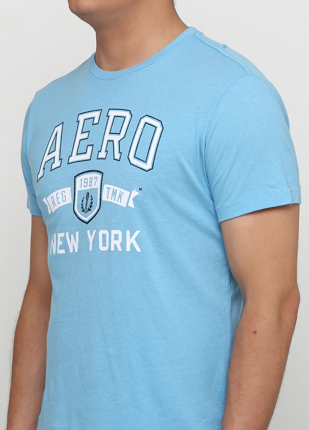 Голубая футболка Aeropostale