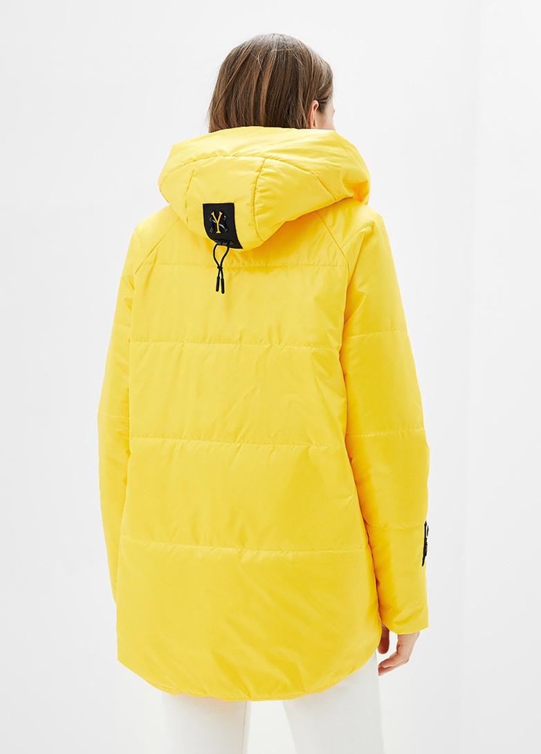 Желтая демисезонная куртка Modniy OAZIS