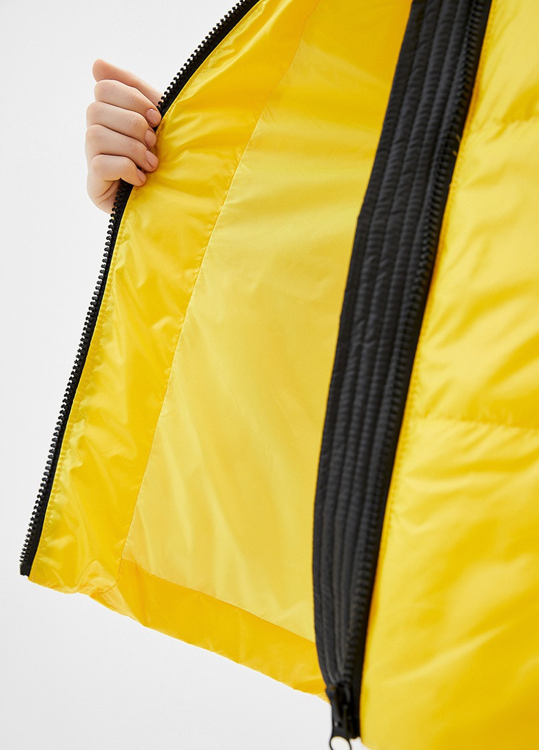 Желтая демисезонная куртка Modniy OAZIS