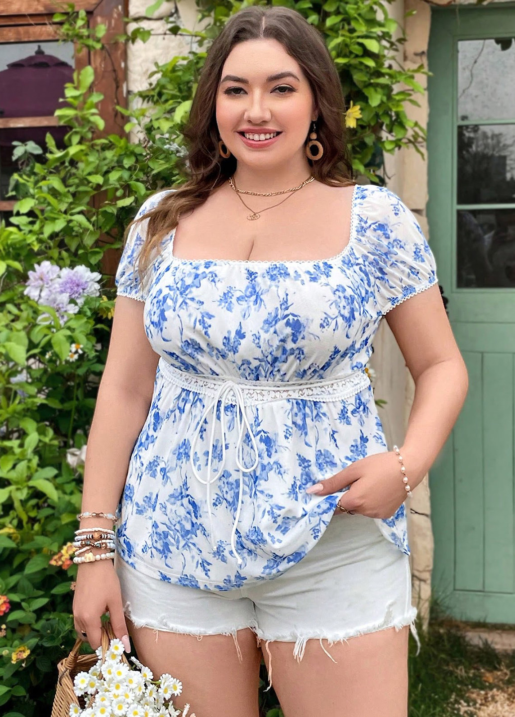 Біла блуза SHEIN