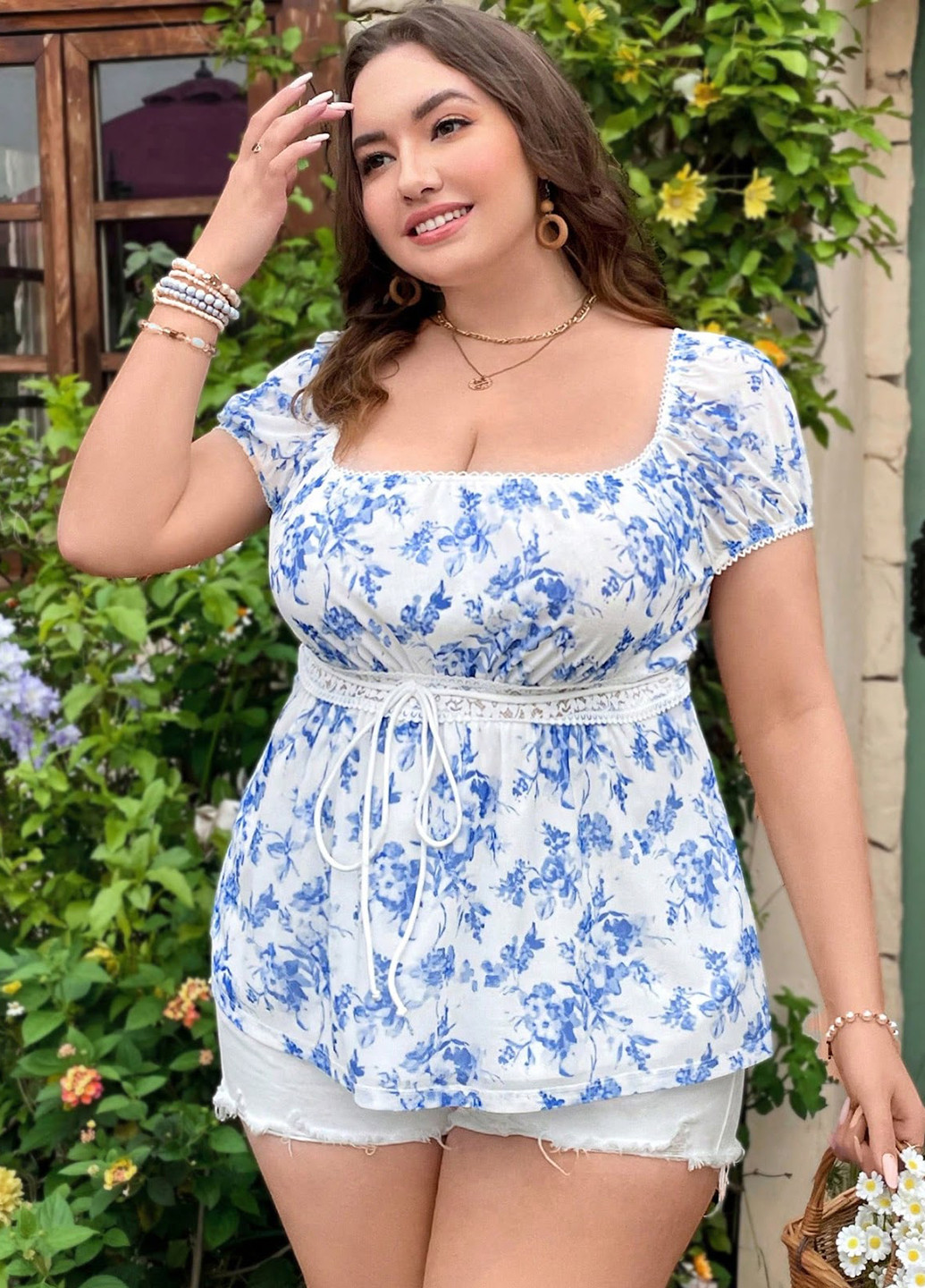 Біла блуза SHEIN