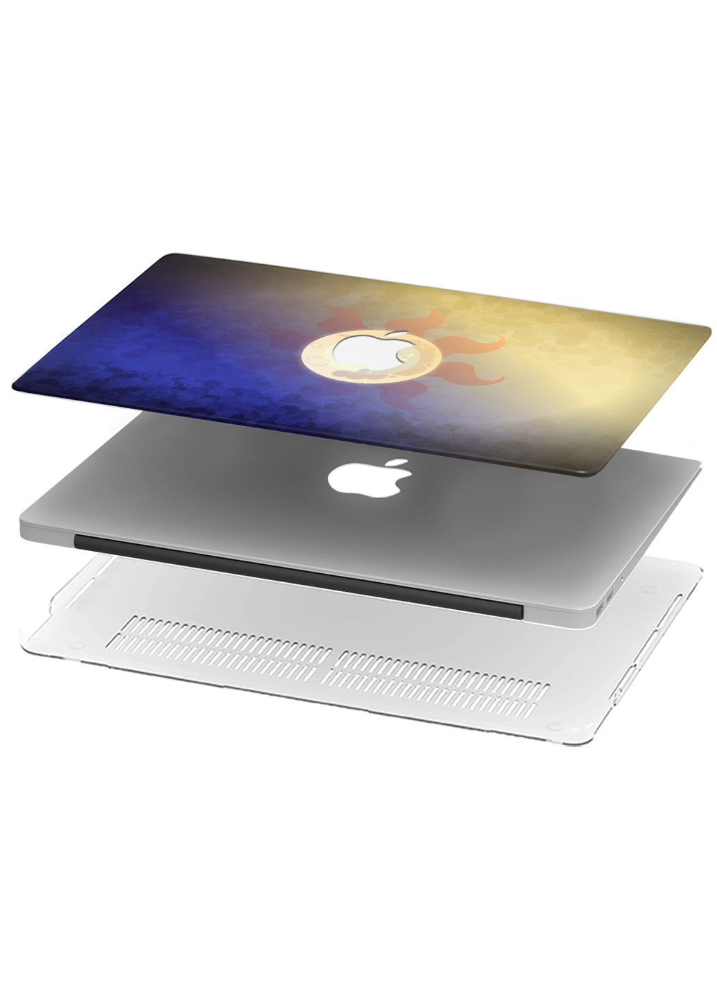 Чехол пластиковый для Apple MacBook Pro 13 A2289/A2251/A2338 Таинственный день ночь (Mysterious day night) (9772-2309) MobiPrint (218987395)