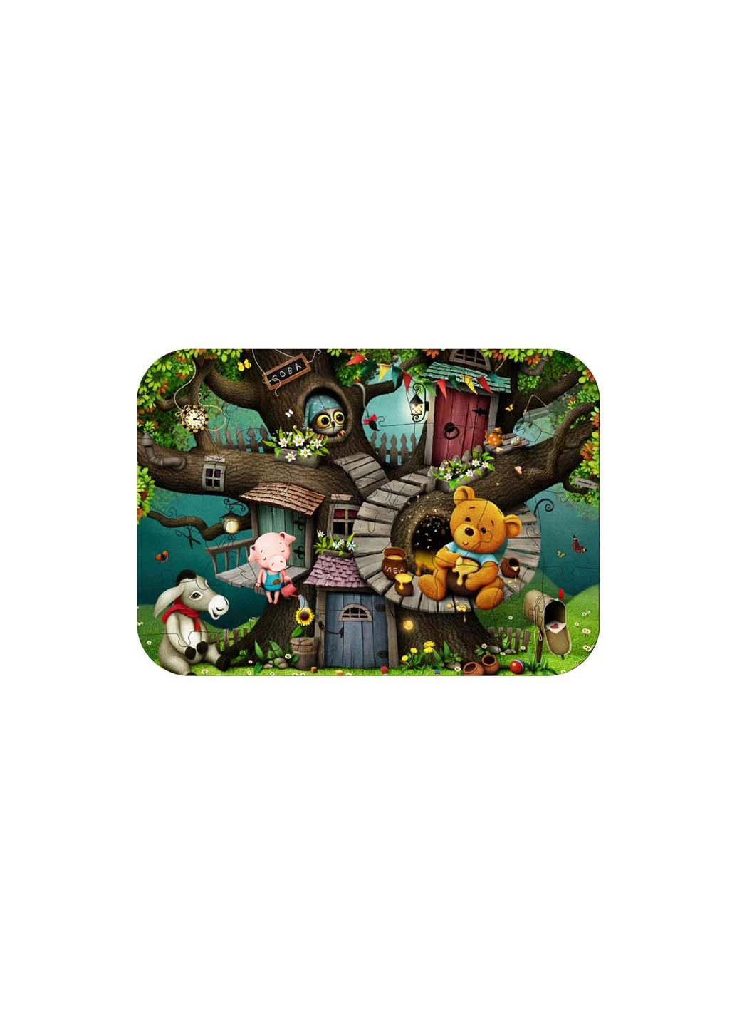 Пазл Медова пригода А4 Puzzlean (253857252)