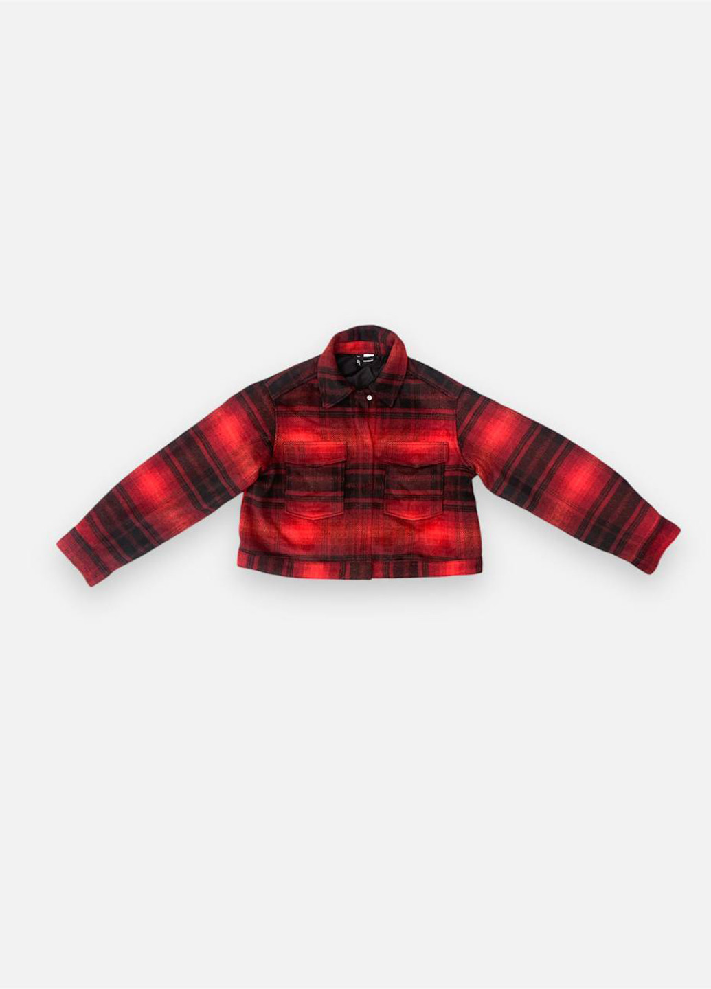 Красная демисезонная куртка куртка-пиджак H&M