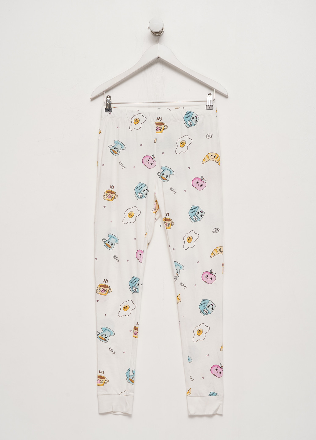 Белые демисезонные леггинсы H&M