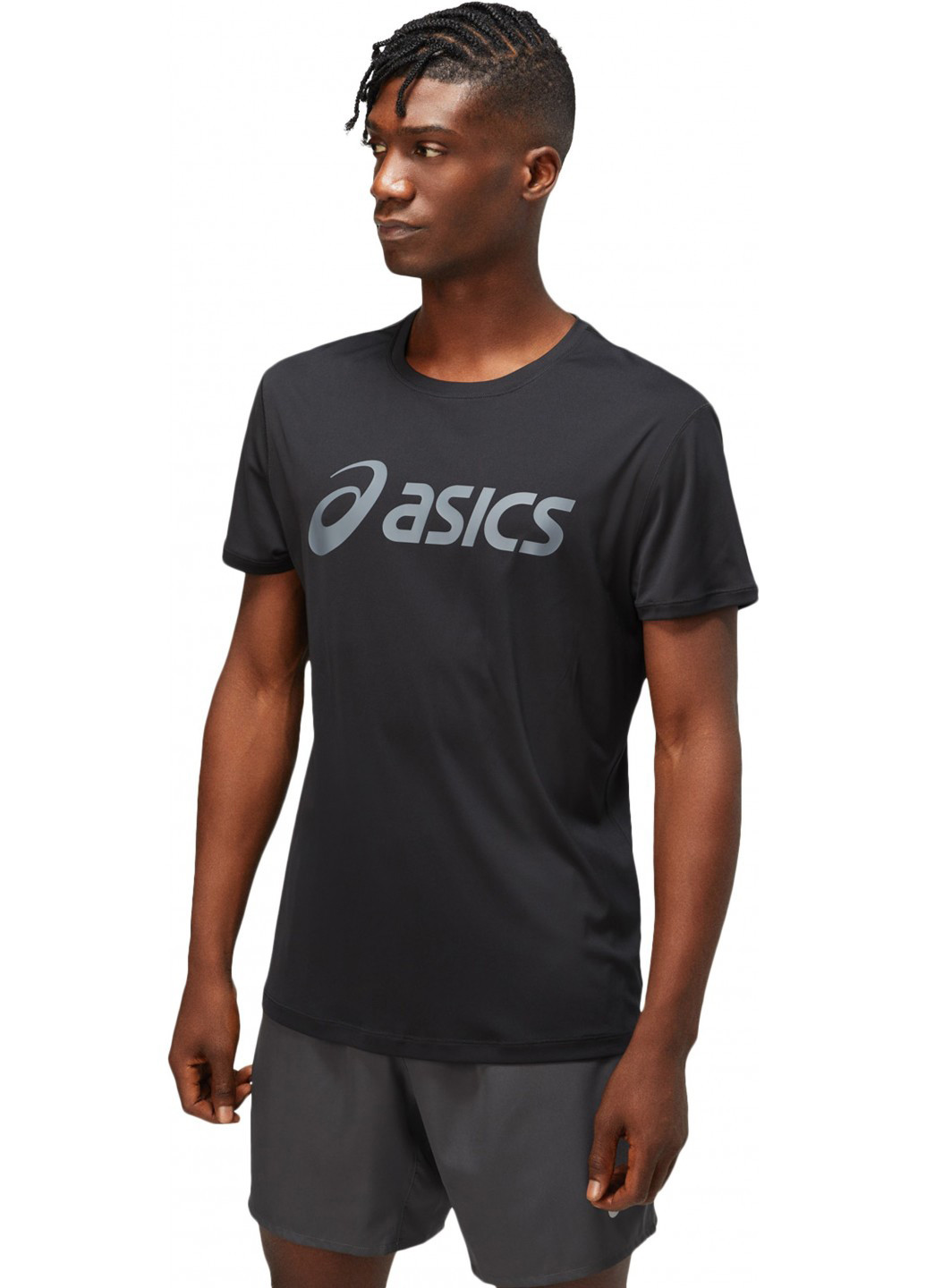 Черная футболка Asics