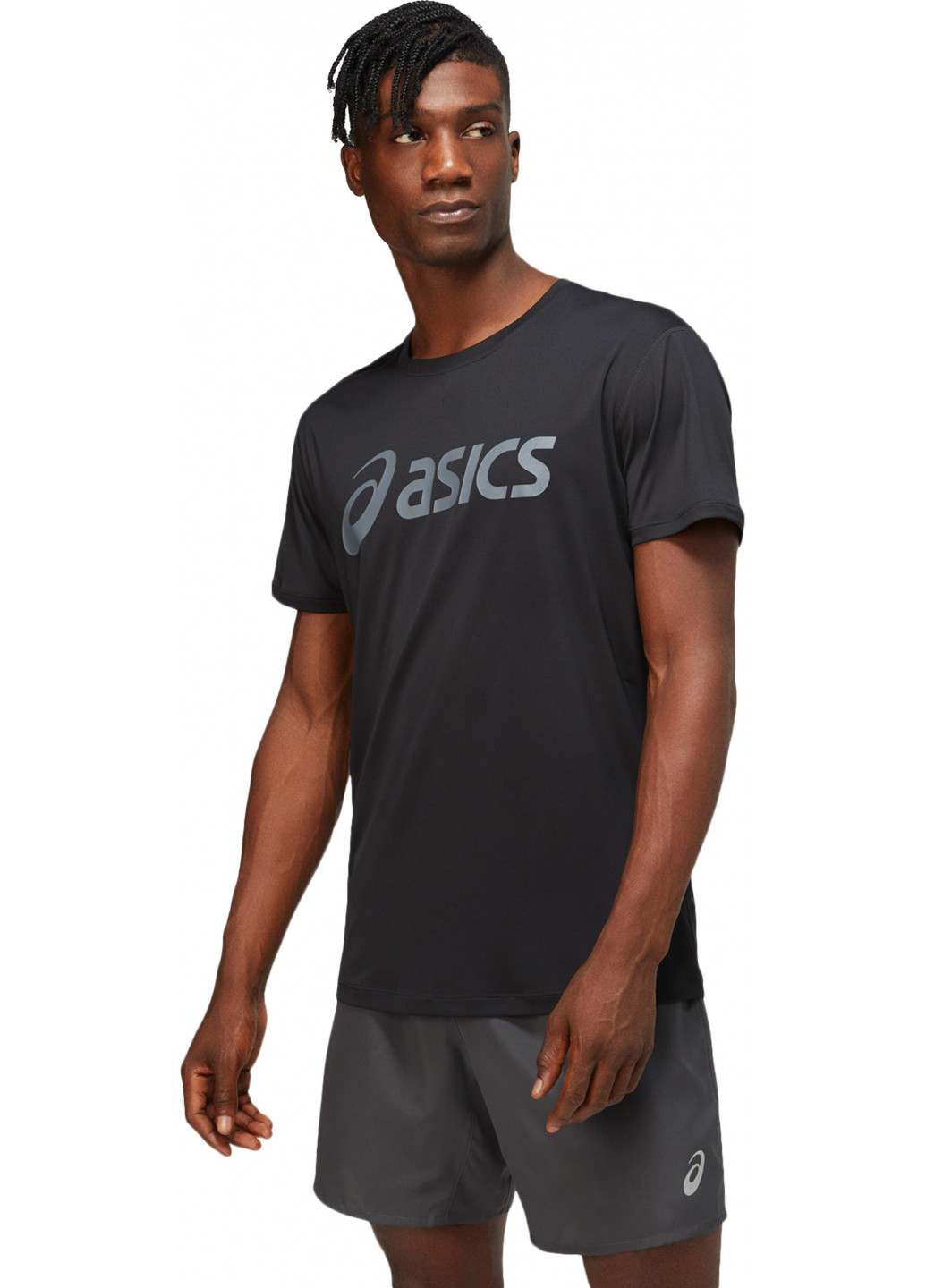 Черная футболка Asics