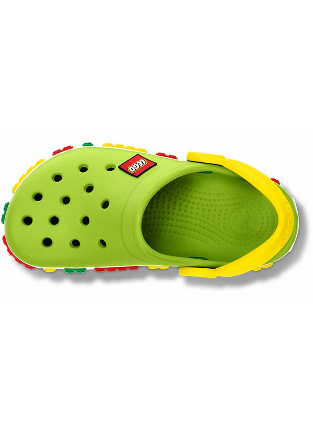 Зеленые сабо крокс Crocs