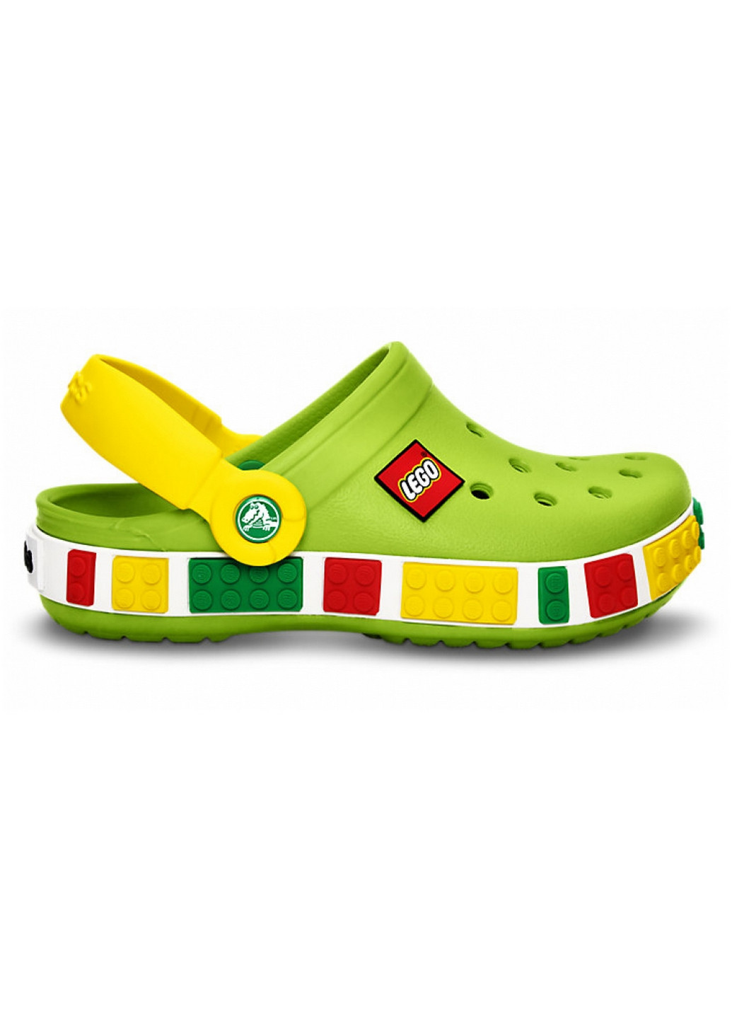Зеленые сабо крокс Crocs