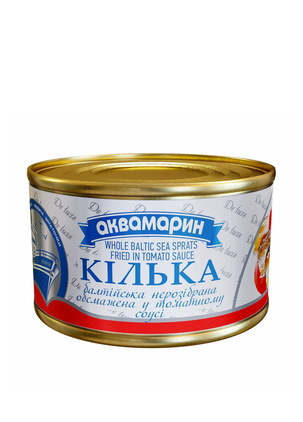 Кілька балтійська нерозібрана в томатному соусі, 230 г Аквамарин (364959225)