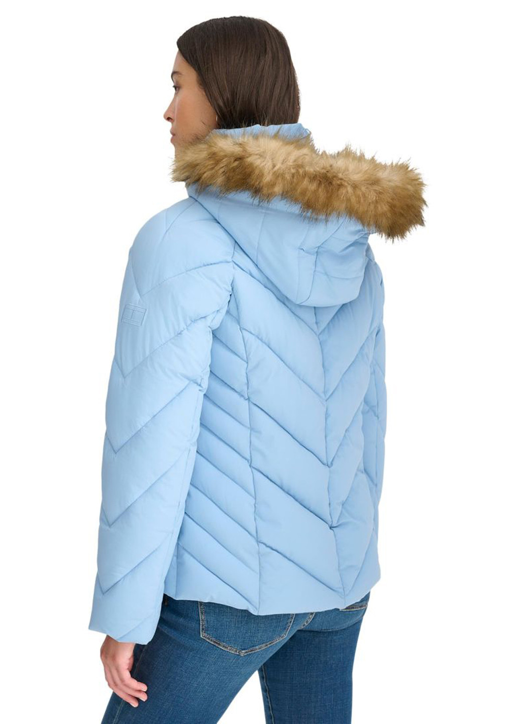 Блакитна зимня куртка Tommy Hilfiger