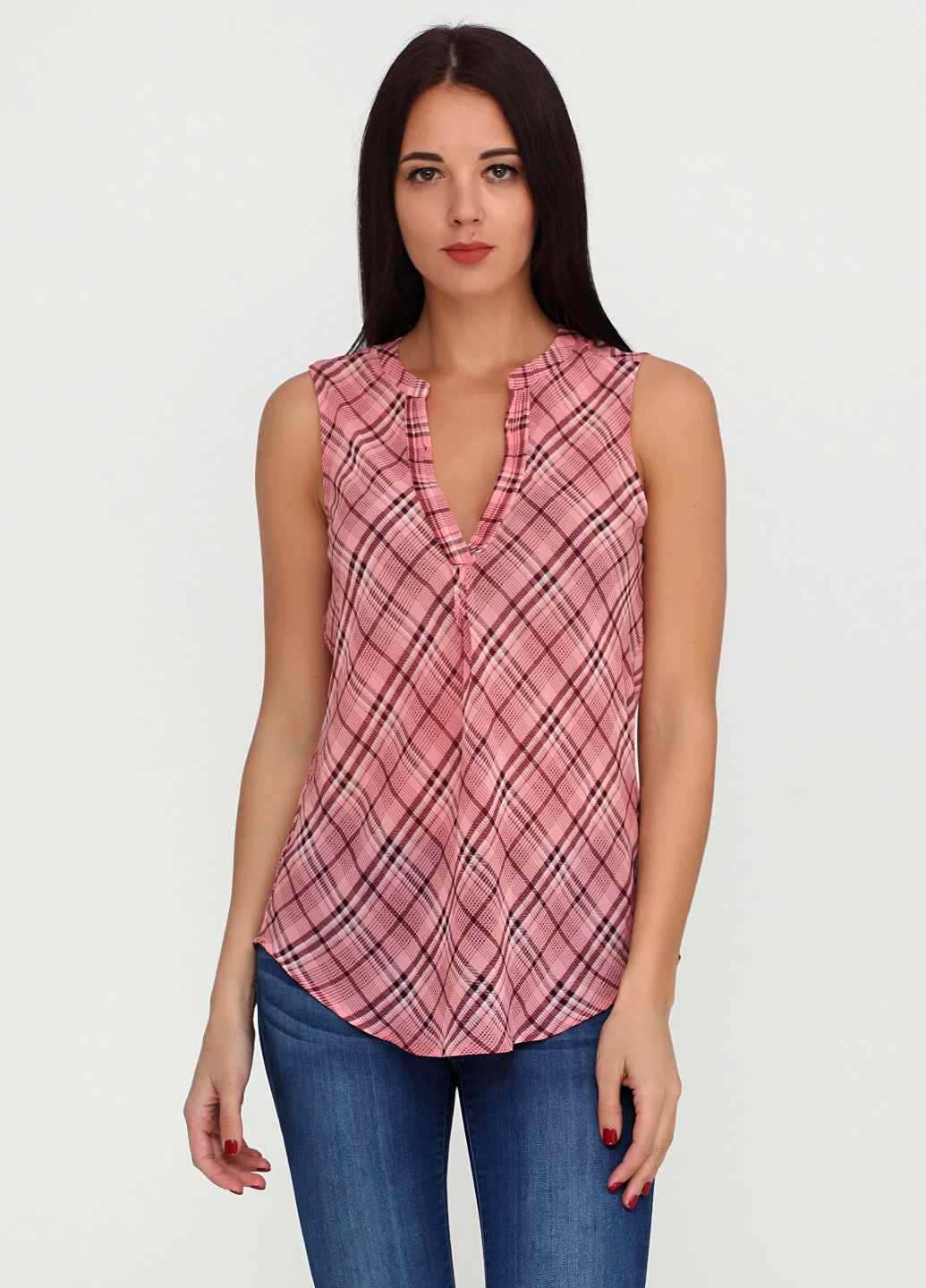 Рожева літня блуза New York & Company