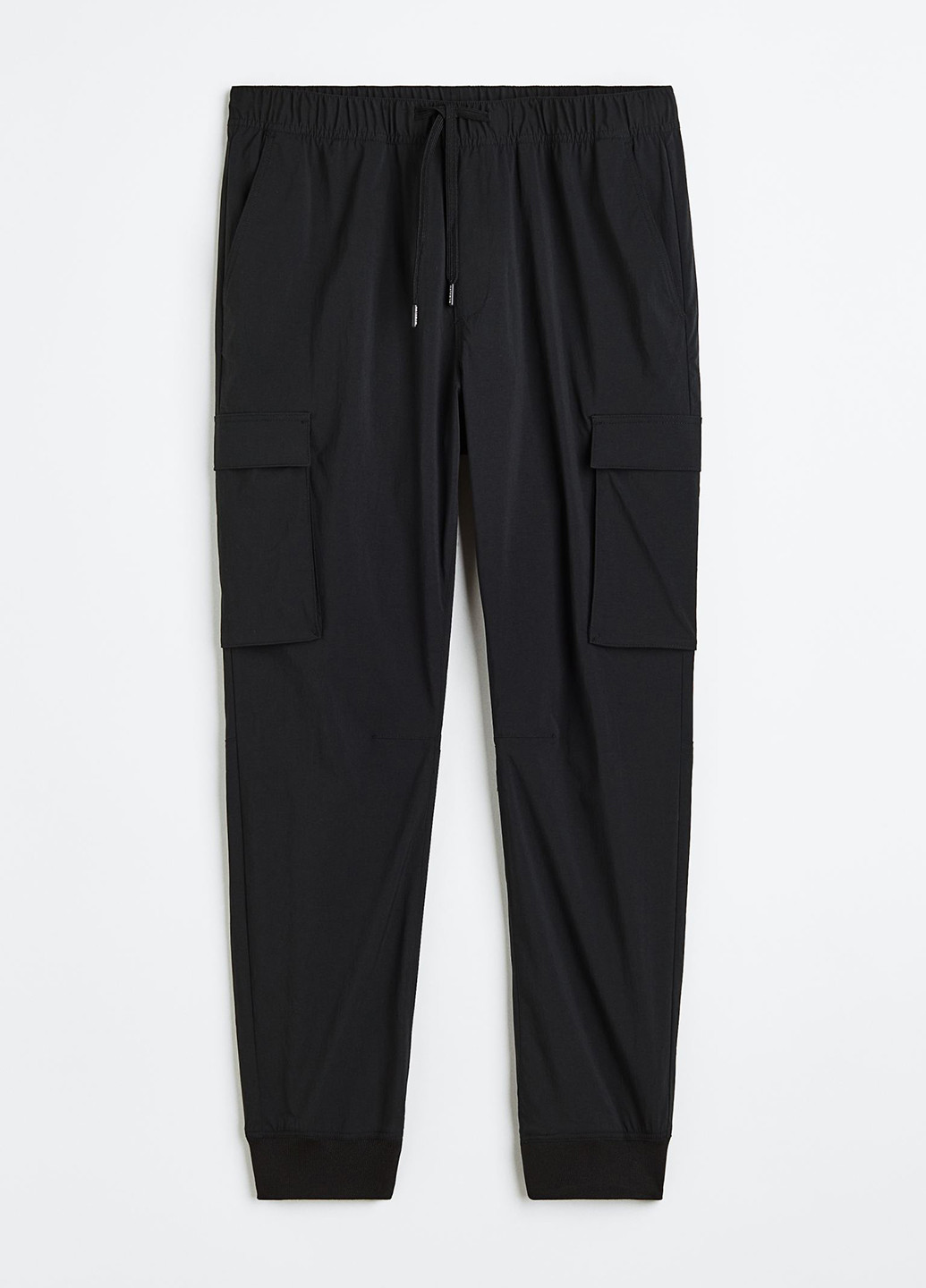 Черные спортивные демисезонные джоггеры, карго брюки H&M