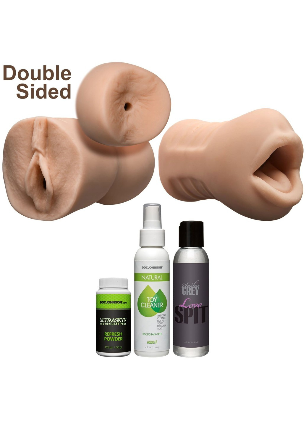 Набор мастурбаторов The Sasha Grey Experience (2 мастурбатора и аксессуары) Doc Johnson (255073283)