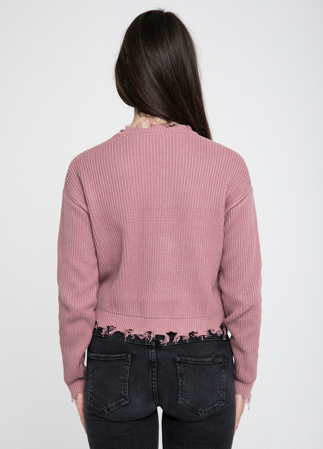 Темно-розовый демисезонный пуловер пуловер Sewel