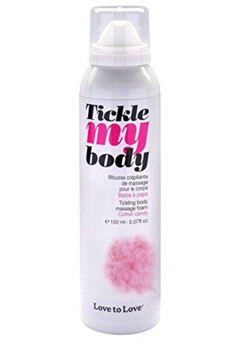 Масажна піна TICKLE MY BODY Cotton candy (150 мл) Love To Love (252156231)