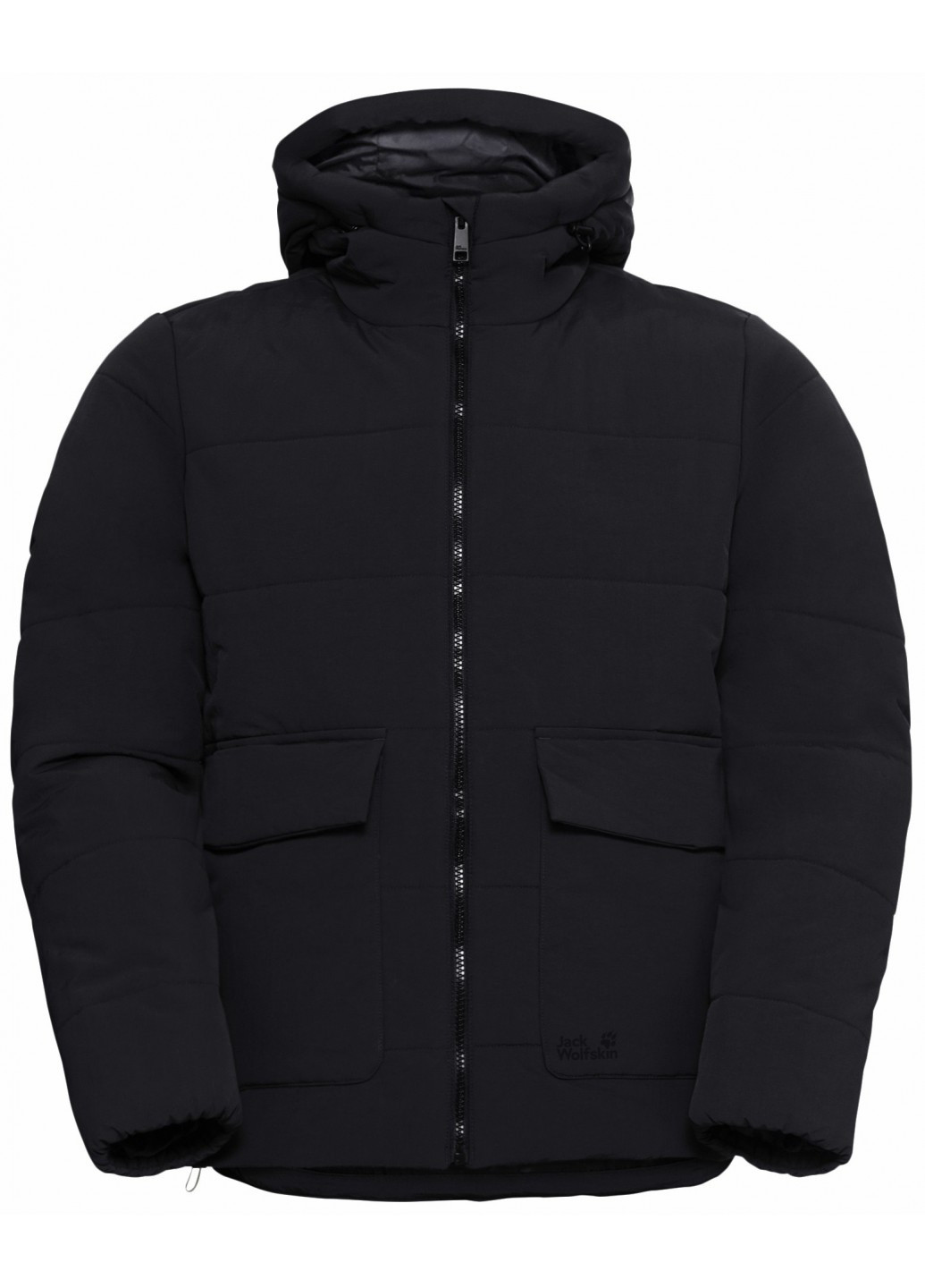 Черная зимняя куртка Jack Wolfskin NORTHERN LITE HOODED JKT M