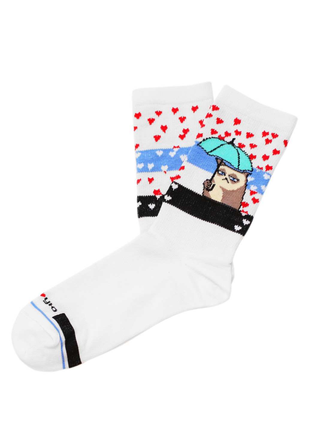 Подарочный набор 5 пар носков в коробке Crazy Love box LOMM (252426071)