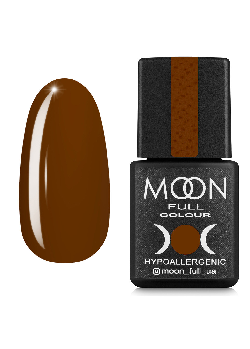 Гель-лак FULL Fashion color Gel polish №235 коричневий Moon (244824247)