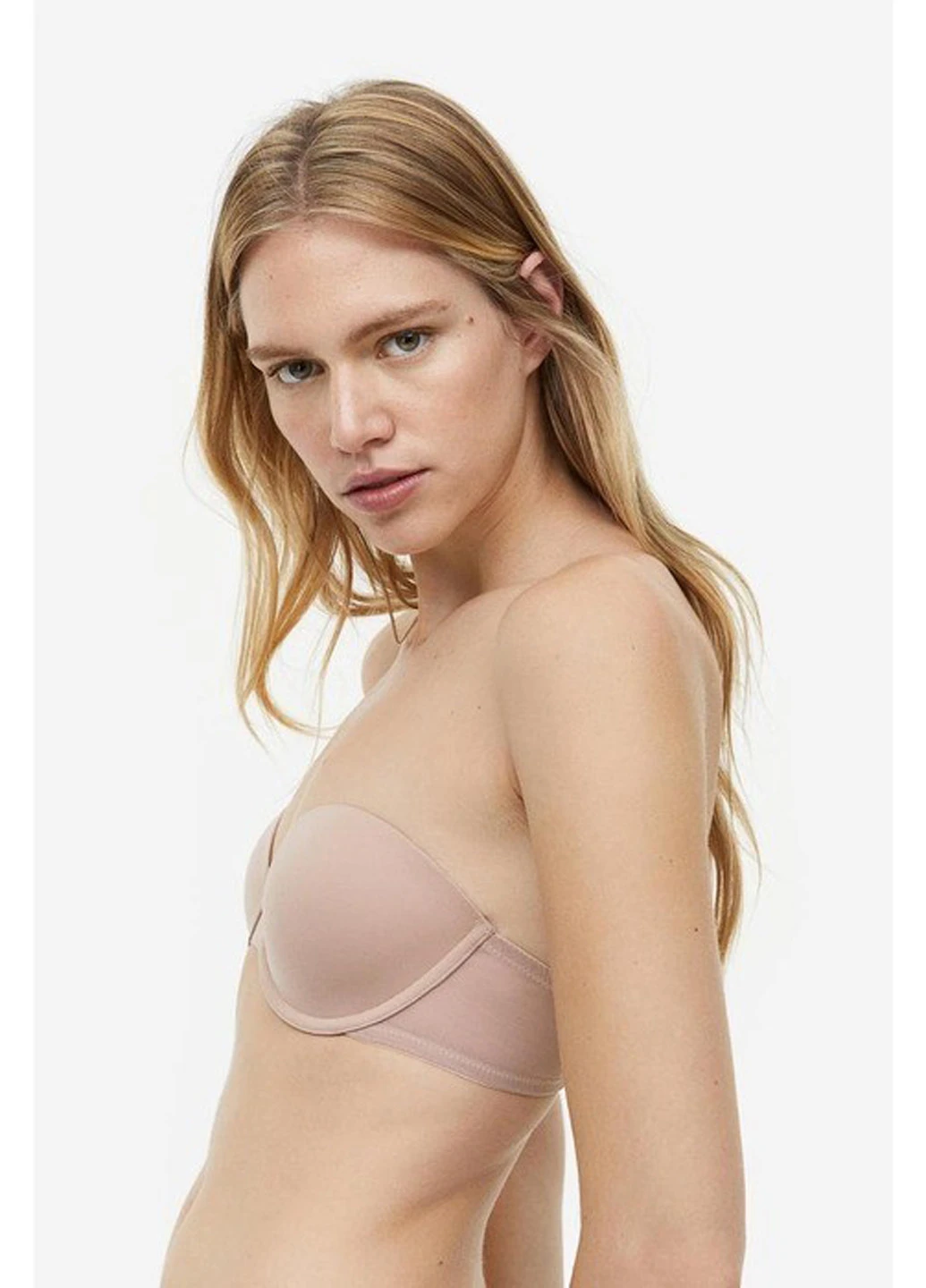 Комбинированный балконет бюстгалтер (2 шт.) H&M с косточками полиамид, трикотаж, эластан