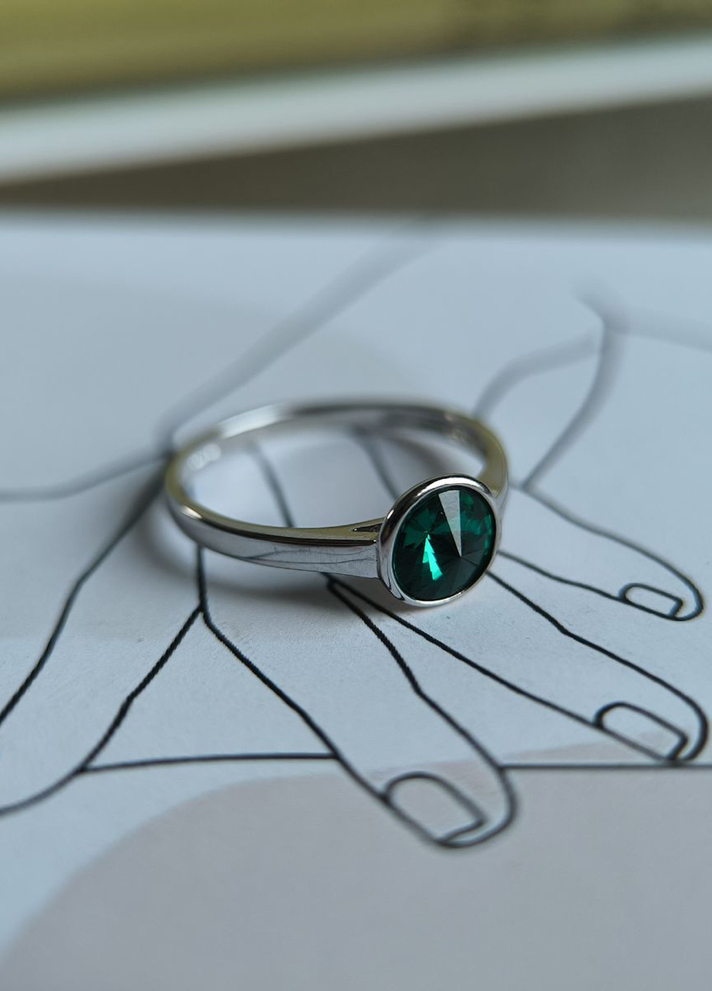 Каблучка Silver Flame (350941366)