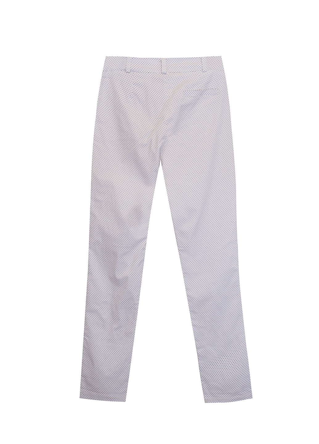 Белые кэжуал демисезонные зауженные брюки Plume