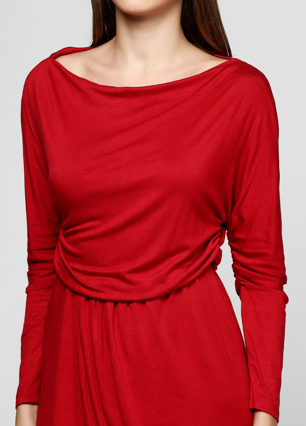 Красное кэжуал платье Mivite