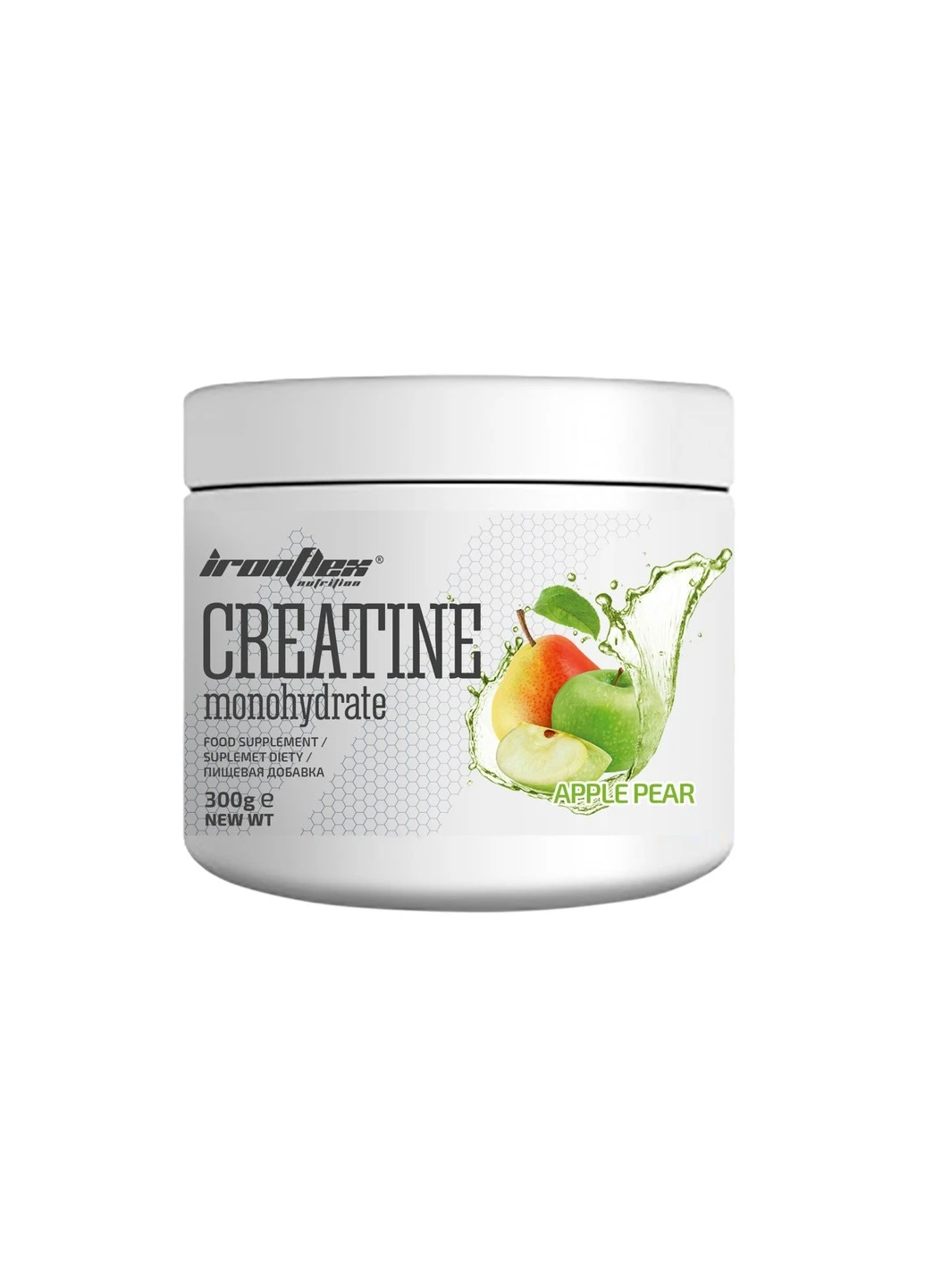 Креатин моногідрат Creatine monohydrate 300 грам Ківі-кактус Iron Flex (255279739)