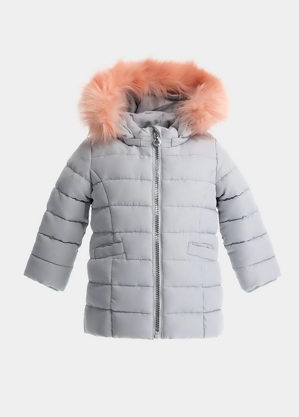 Светло-серая зимняя куртка Original Marines