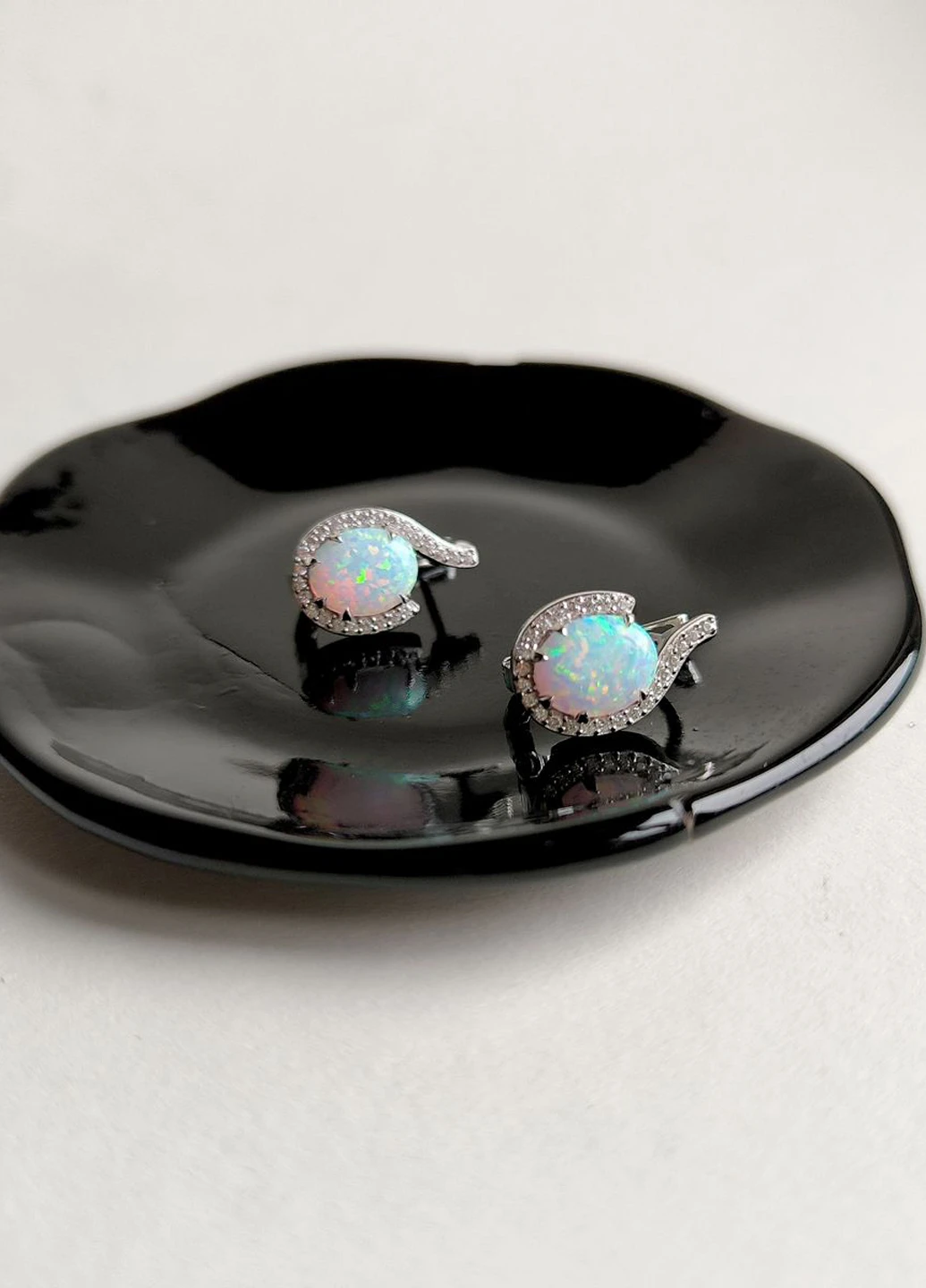 Сережки Silver Flame (317284928)