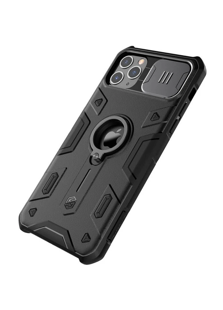 TPU+PC чохол CamShield Armor (шторка на камеру) для Apple iPhone 11 Pro (5.8"") Чорний (is_00000036806_1) Nillkin (250499216)