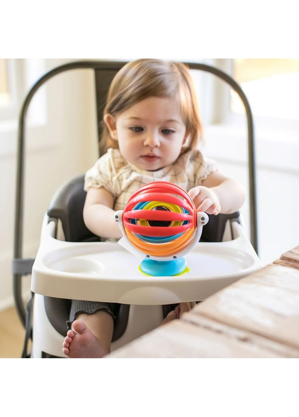 Развивающая игрушка Baby Einstein на присоске Sticky Spinner (11522) No Brand (254069744)