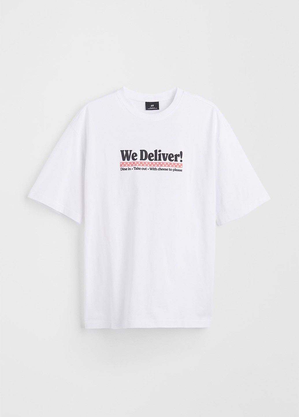 Белая футболка H&M