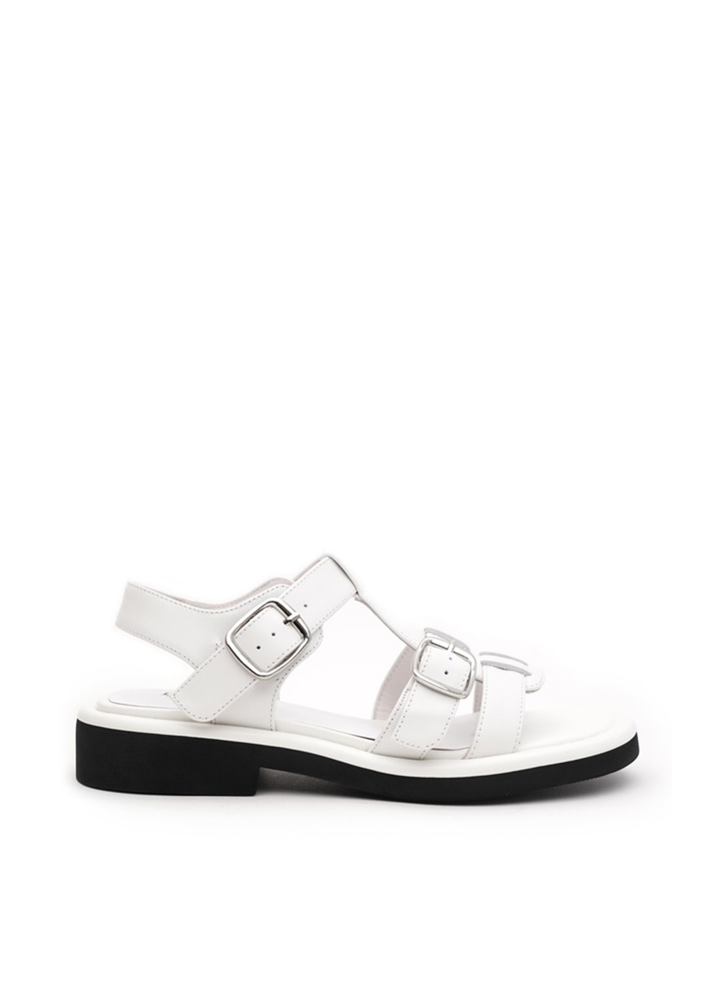 Белые босоножки Blizzarini с ремешком