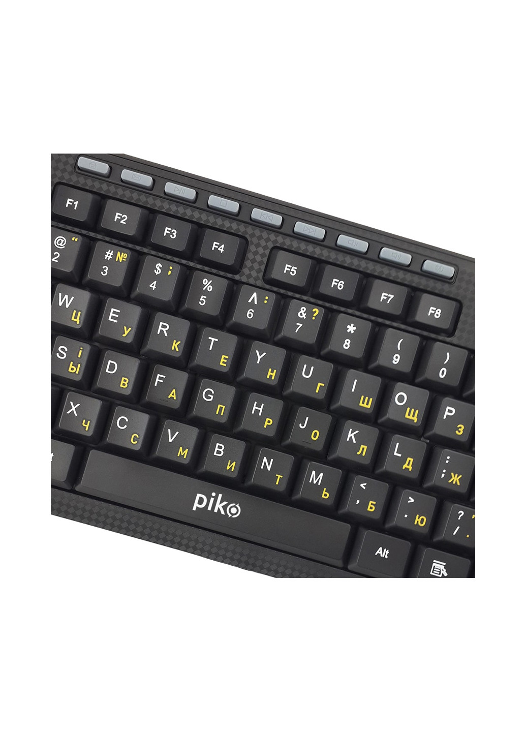 Клавиатура беспроводная Piko kb-108x (черная) (130510408)