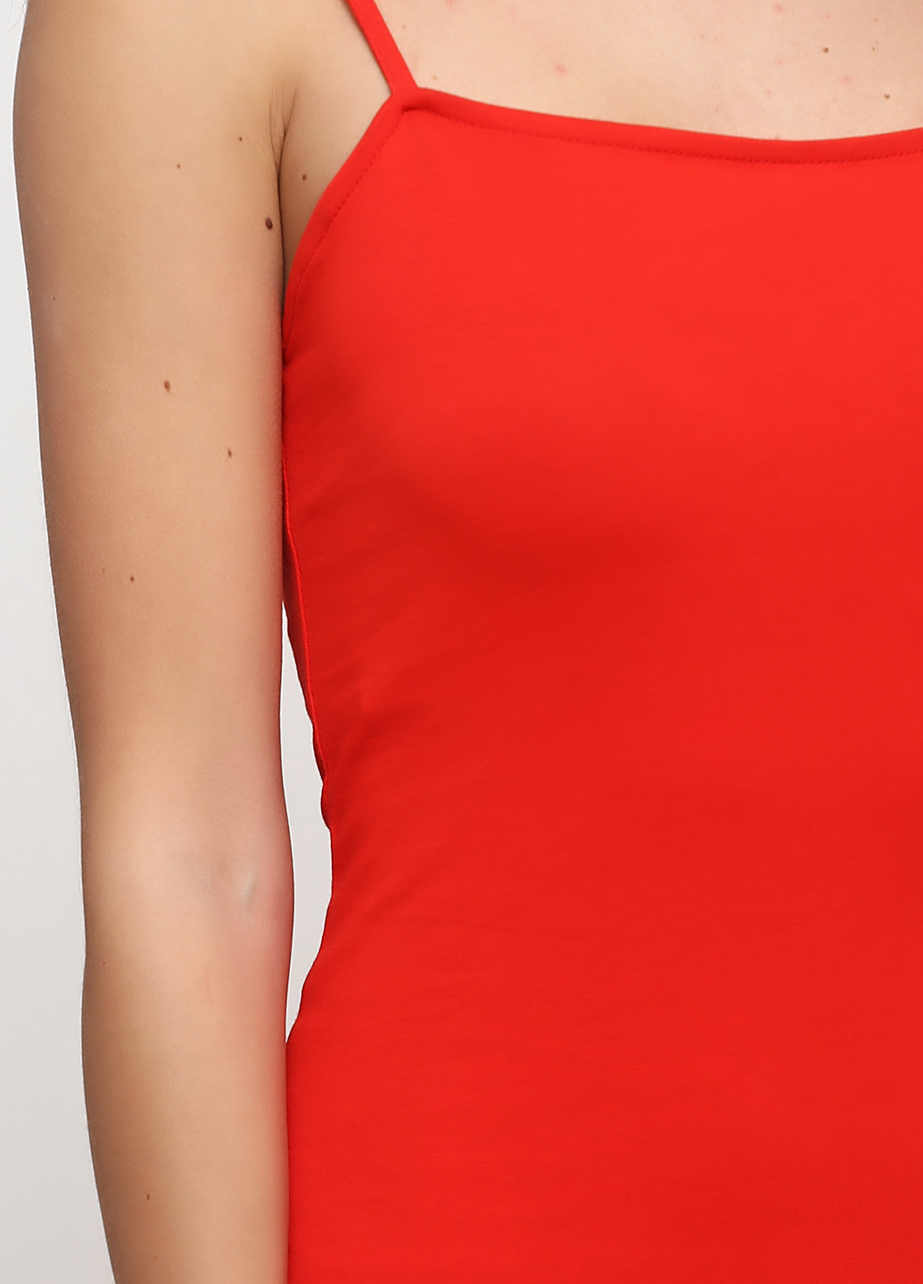 Красное кэжуал платье платье-майка New Look однотонное