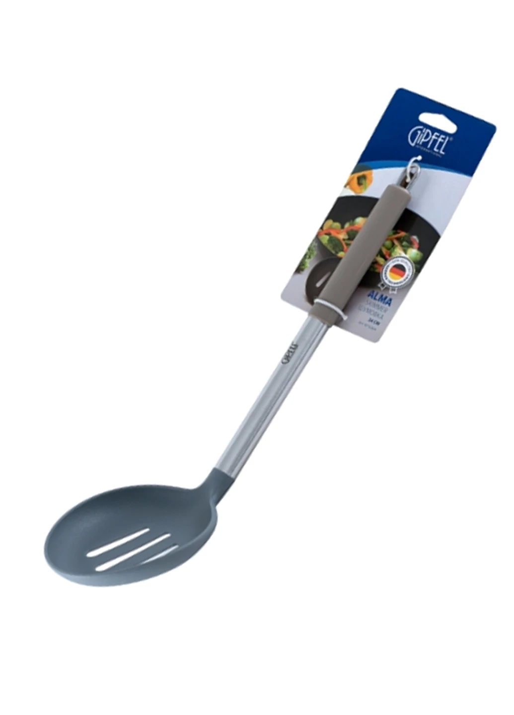 Шумовка с силиконовой ручкой, 34 см Gipfel (27499480)