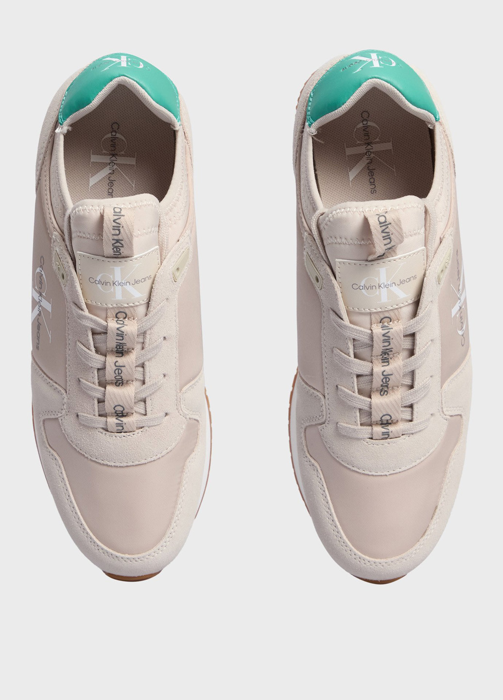 Бежеві Осінні кросівки Calvin Klein Jeans