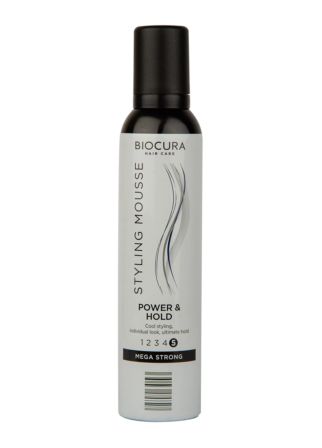 Мусс для укладки волос Power & Hold 250 мл Biocura (216745785)